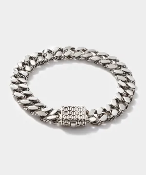 John Hardy Sterling Silver Curb Chain Bracelet, 11MM
