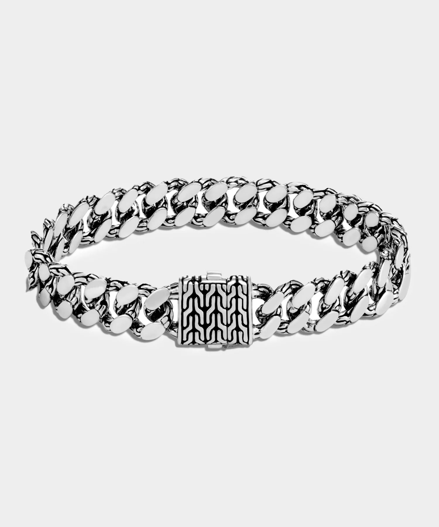 John Hardy Sterling Silver Curb Chain Bracelet, 11MM