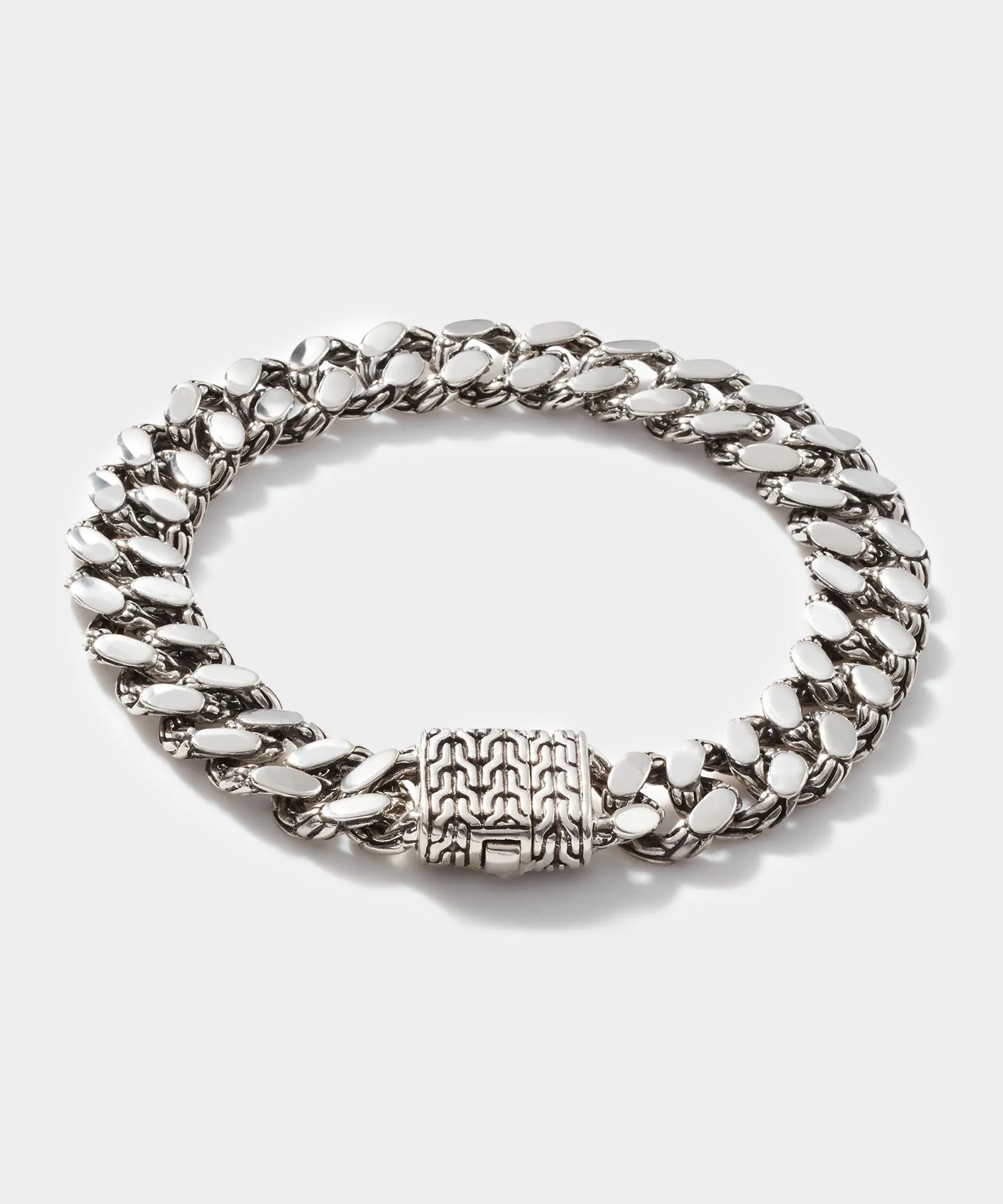 John Hardy Sterling Silver Curb Chain Bracelet, 11MM