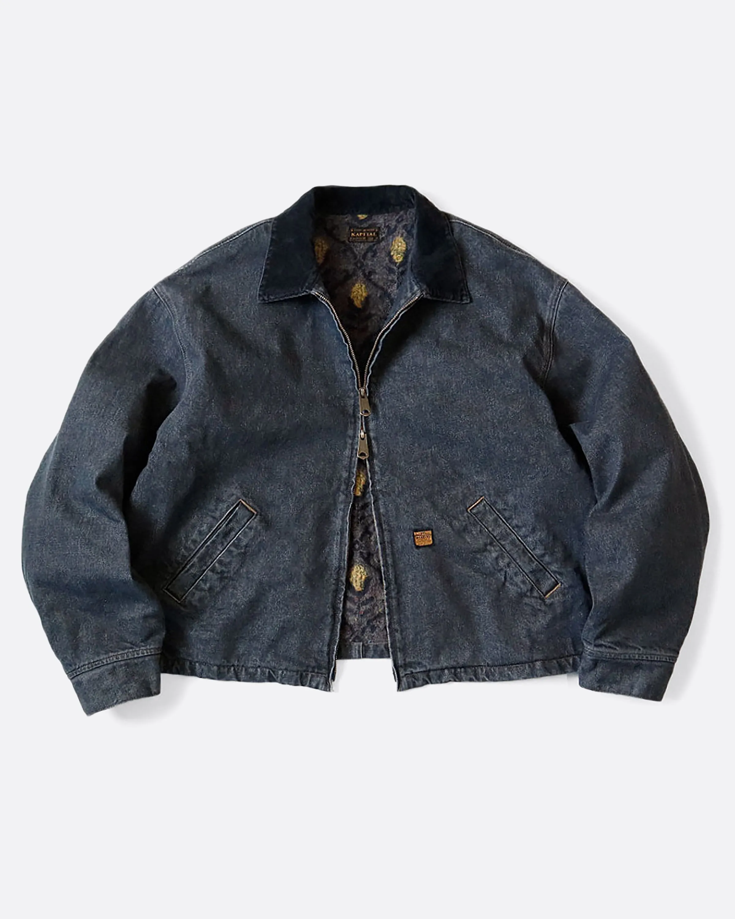 Kapital Black Denim Drizzler Jacket