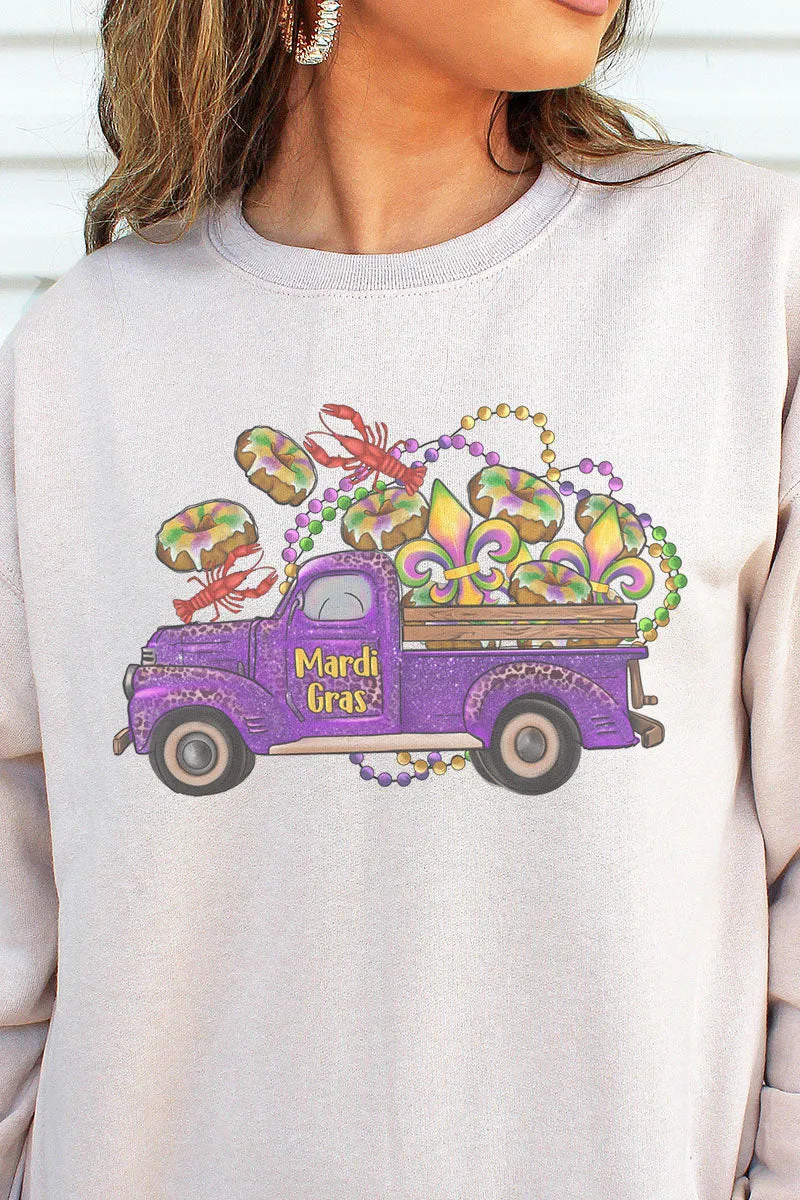 King Cake Truck Unisex NuBlend Crew Sweatshirt