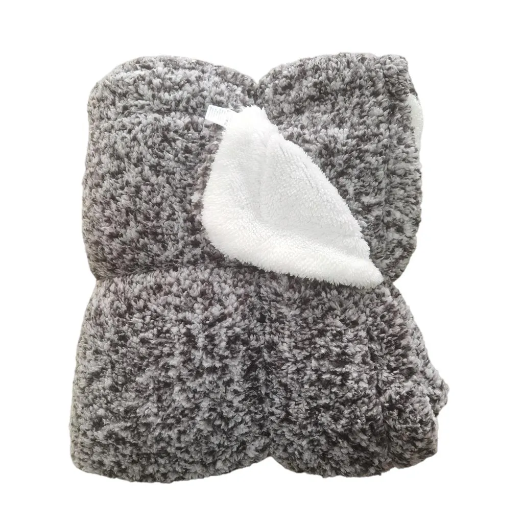 Kristiansand Plush Sherpa Blanket by Nordic Fleece