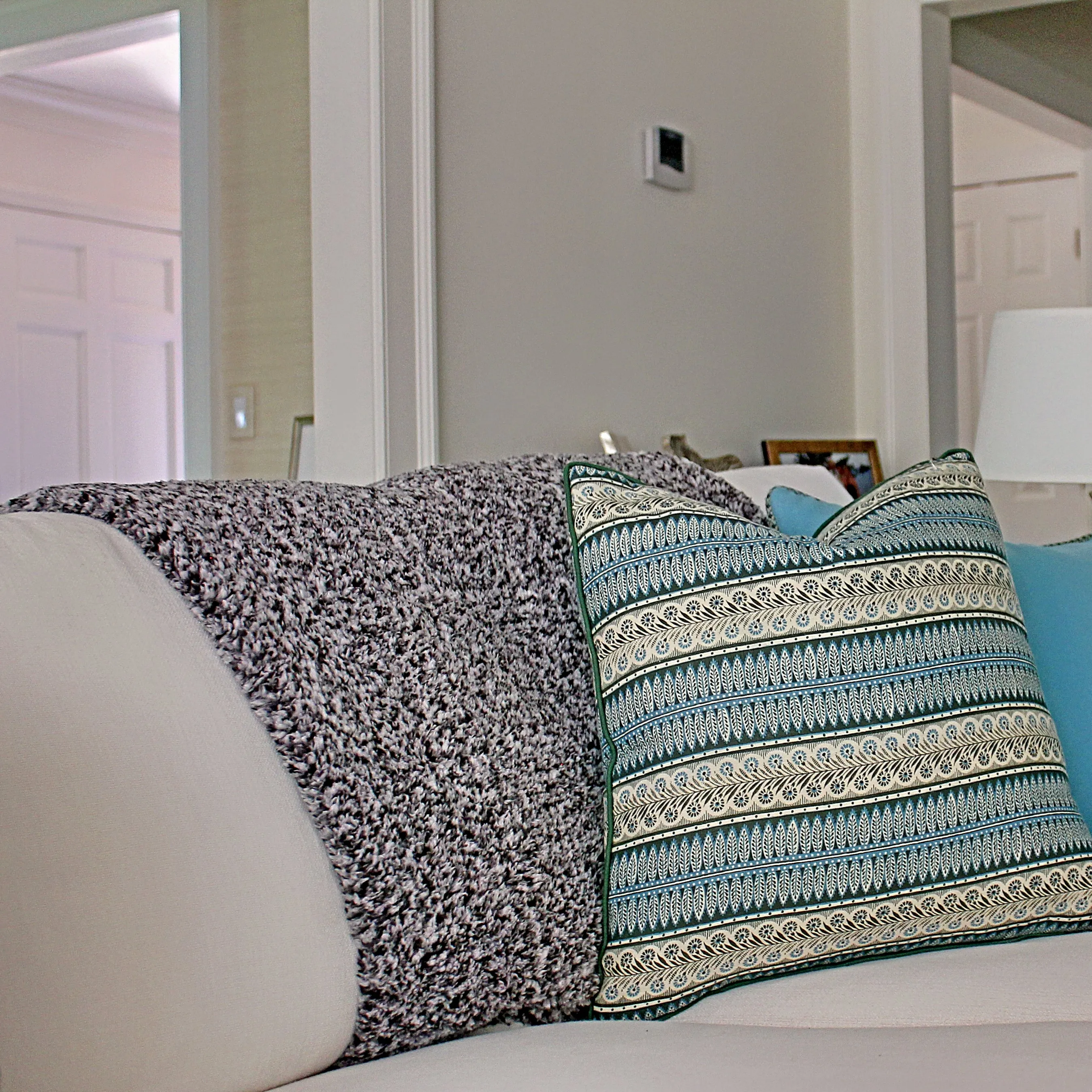 Kristiansand Plush Sherpa Blanket by Nordic Fleece