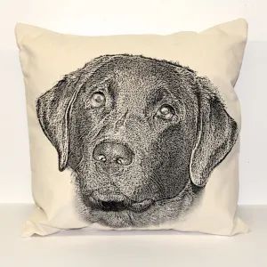 Lab Decorative Pillow Large