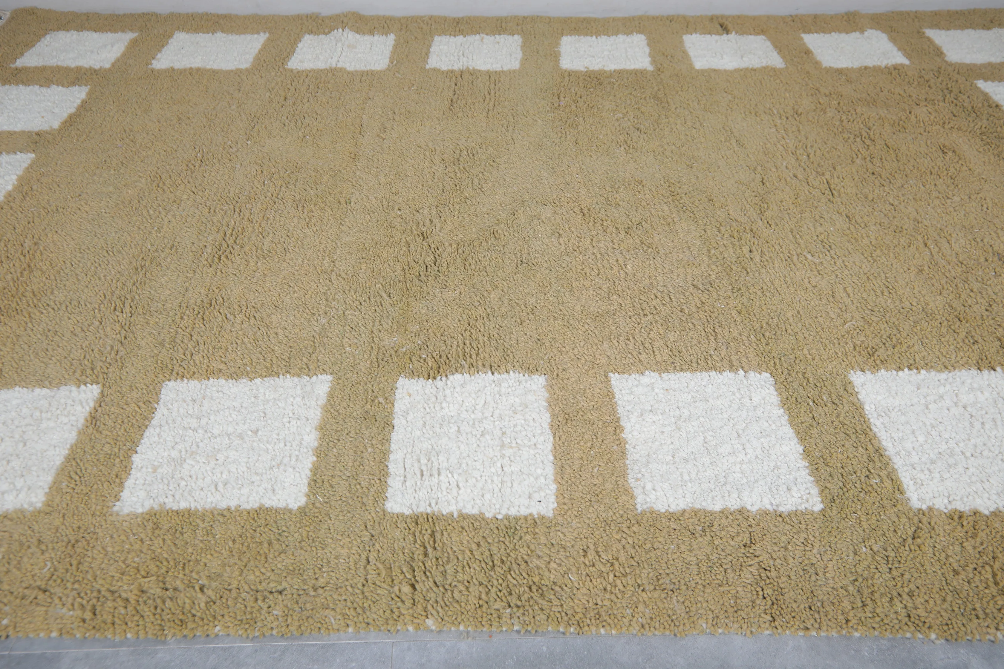 Large Moroccan Berber Rug - 9.3 x 13.4 Feet | Handmade Wool Decor