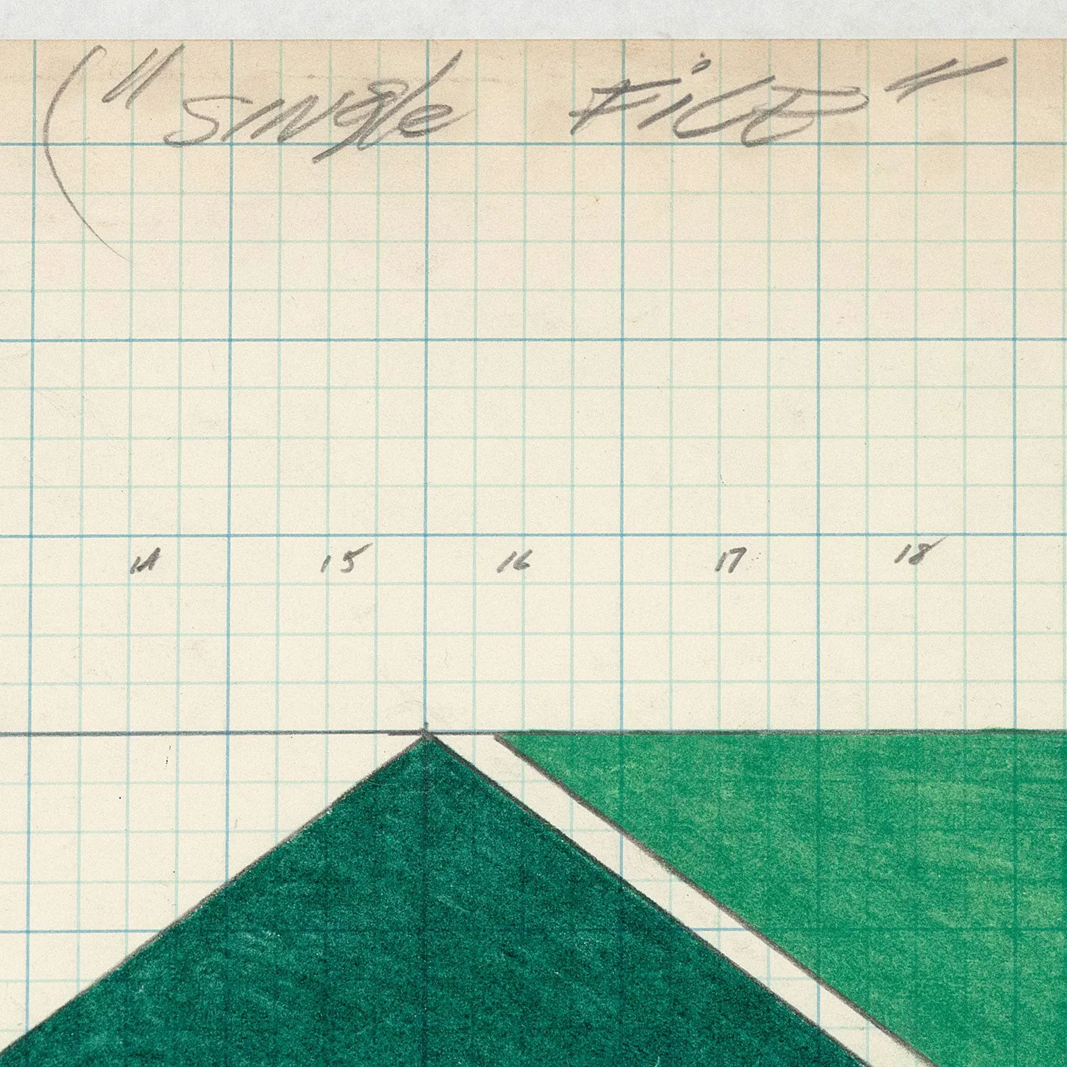 LARRY ZOX "SINGLE FILE", 1965