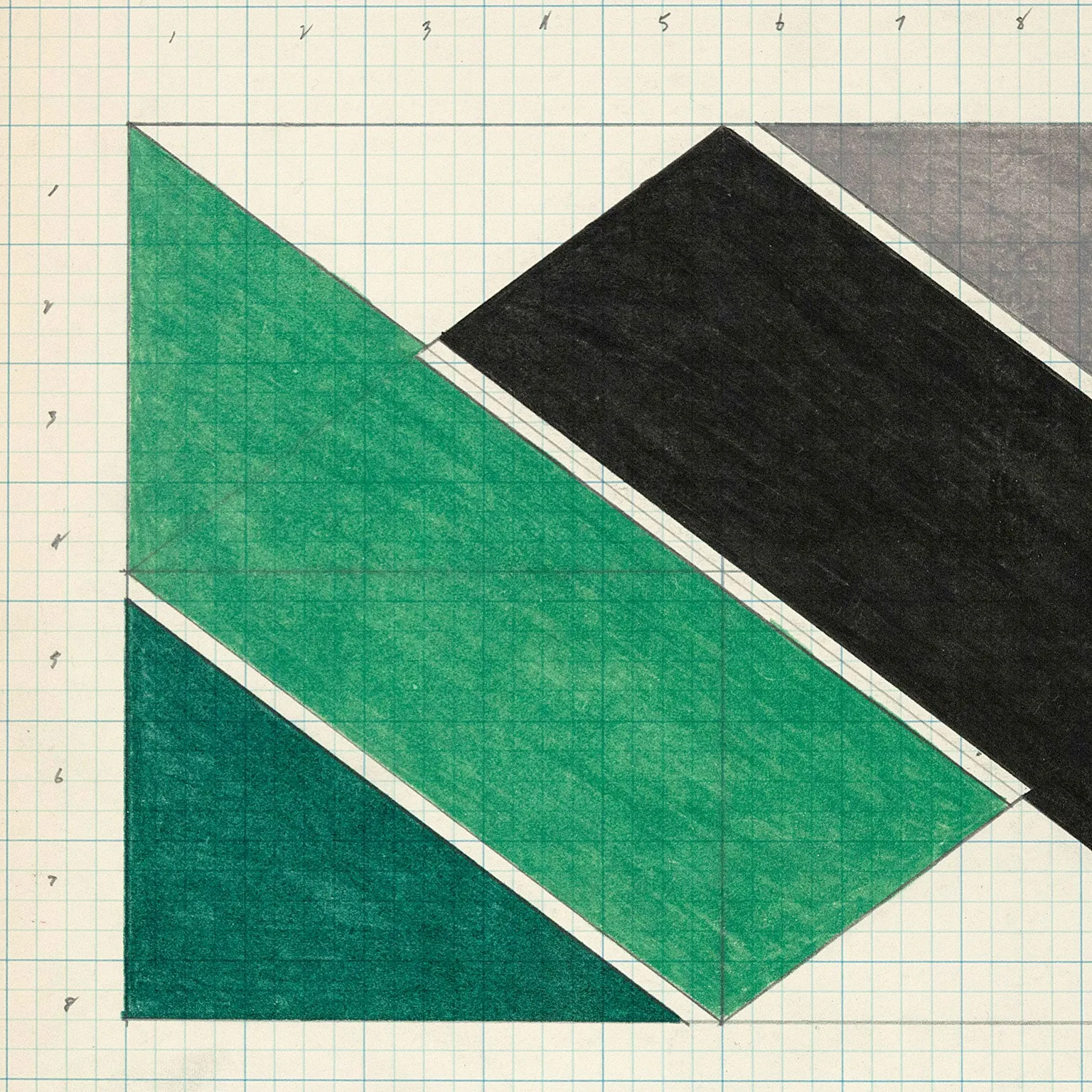 LARRY ZOX "SINGLE FILE", 1965