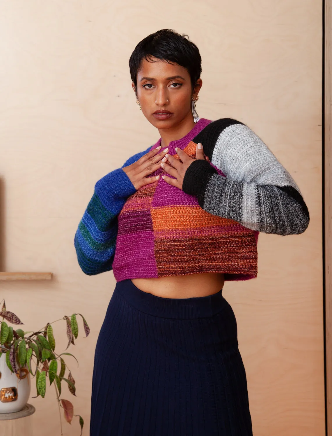 LAURENCE C/B SWEATER