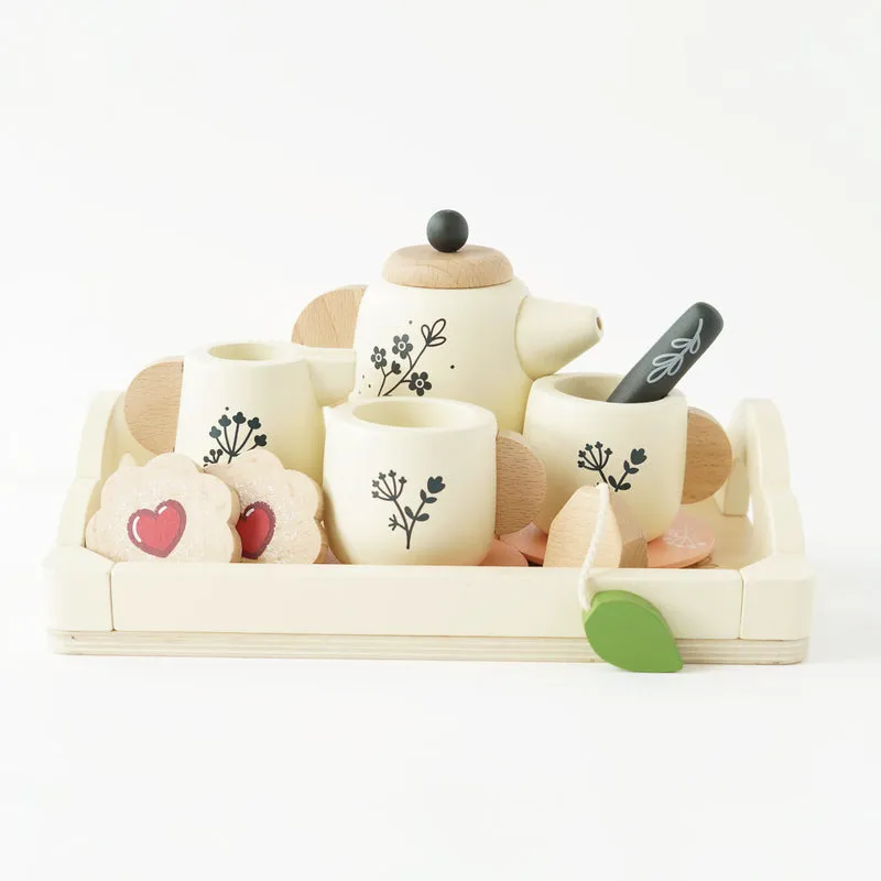 Le Toy Van Wooden Tea Set & Tray