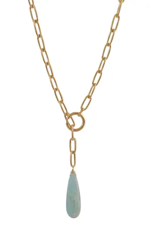 lena chain - aquamarine