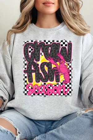 Leopard Luxe Crawfish Season Unisex NuBlend Crew Sweatshirt