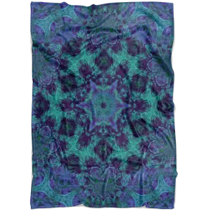 Light Green & Purple Fleece