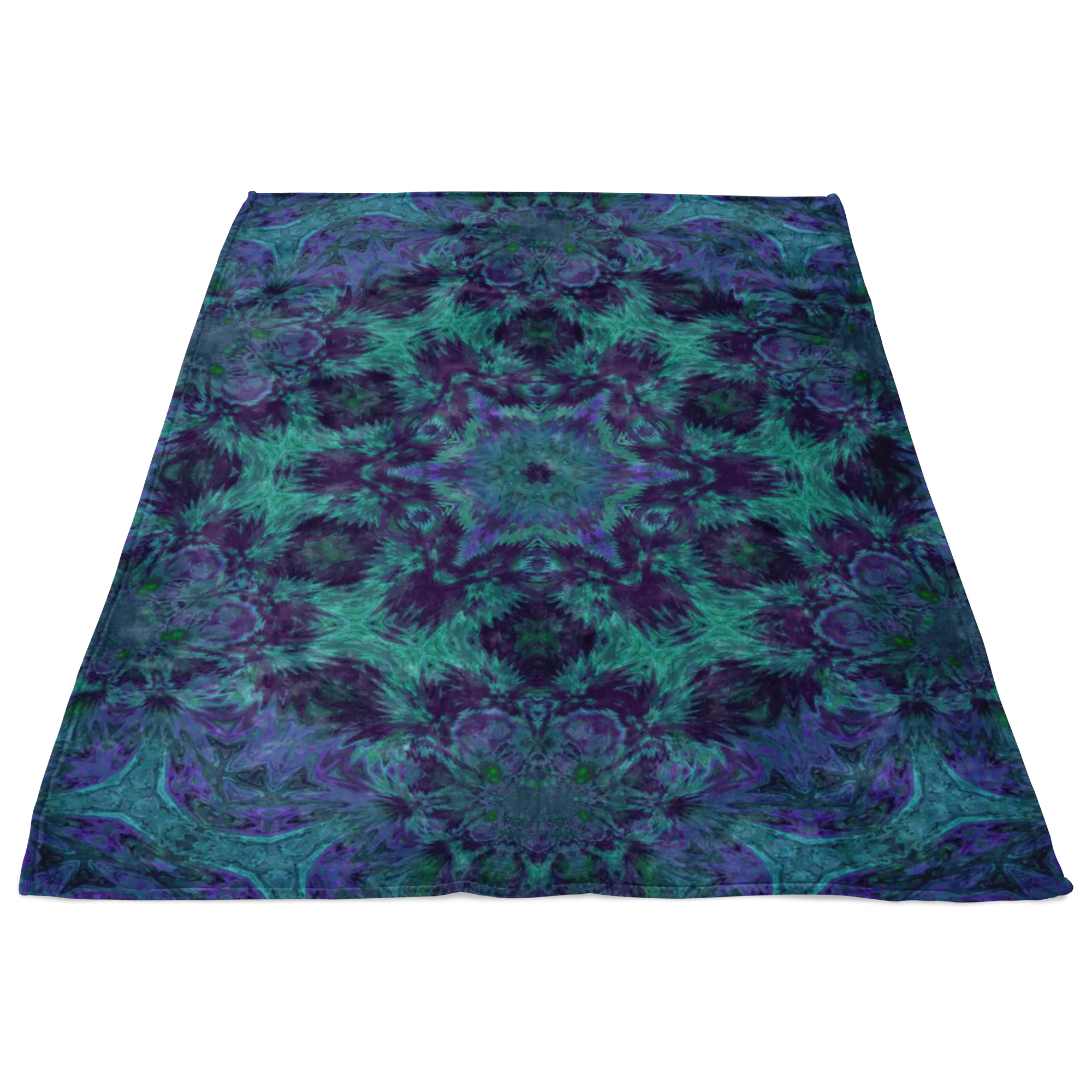 Light Green & Purple Fleece
