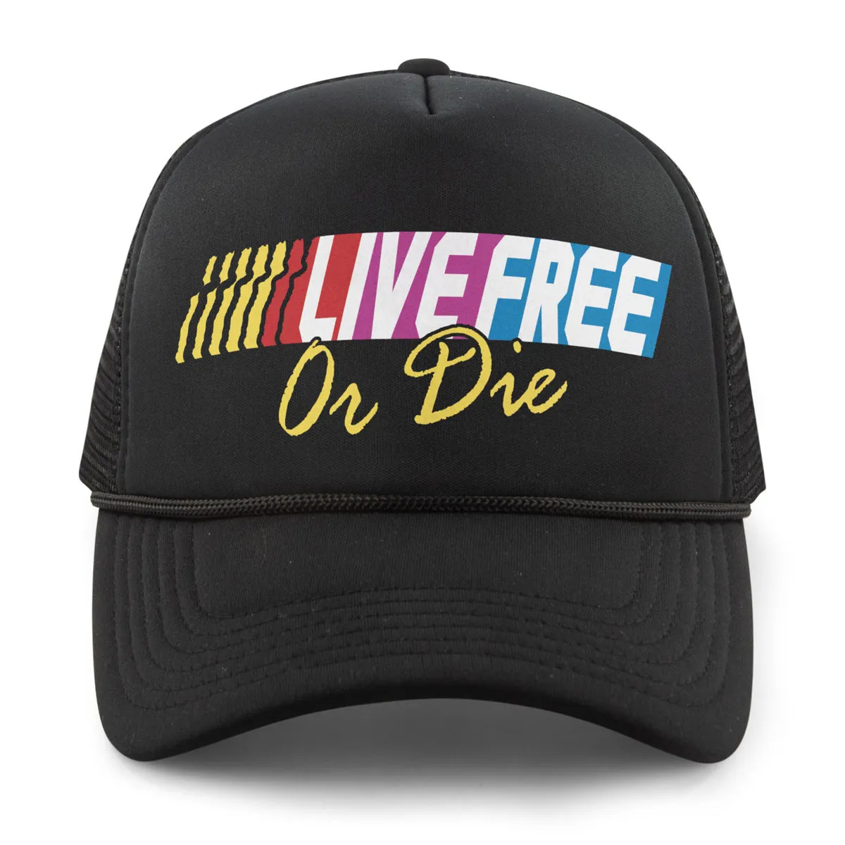 Live Free Or Die Fastlane Foam Trucker Hat