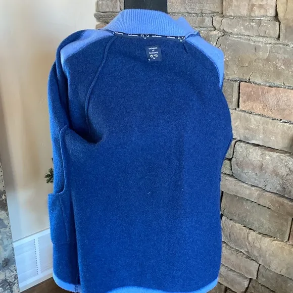 Lochaven of Scotland New Wool Zip Up Cardigan Sweater Jacket