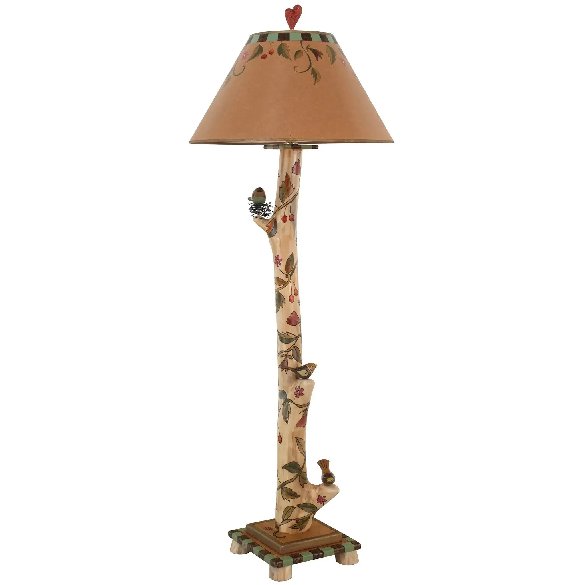 Log Floor Lamp by Sticks LGF001-S311509