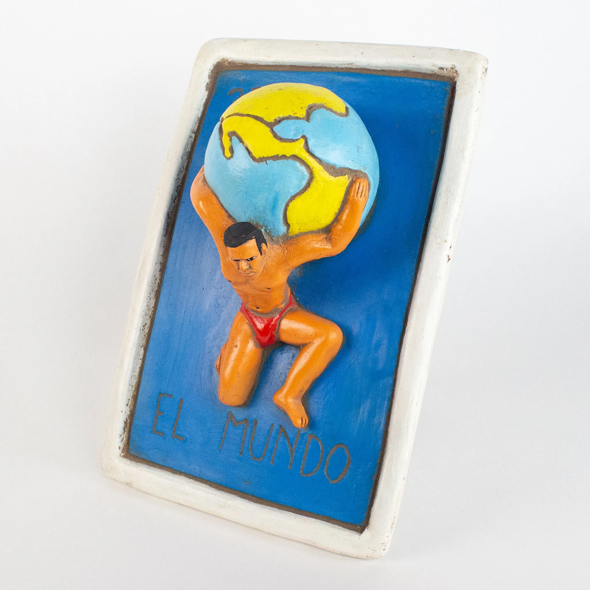 Loteria Card Wall Art, El Mundo #37