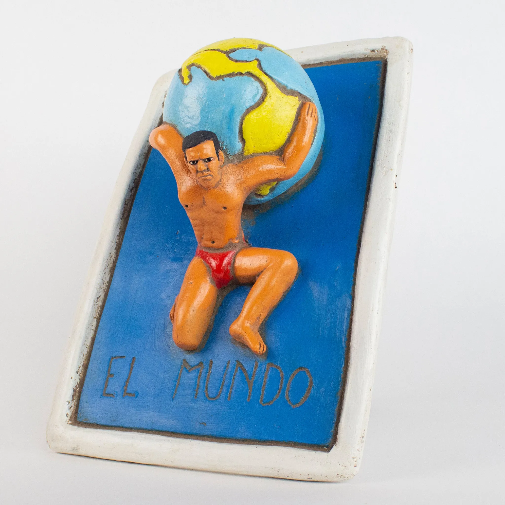 Loteria Card Wall Art, El Mundo #37