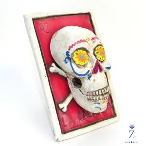 Loteria Card Wall Art, La Calavera #42