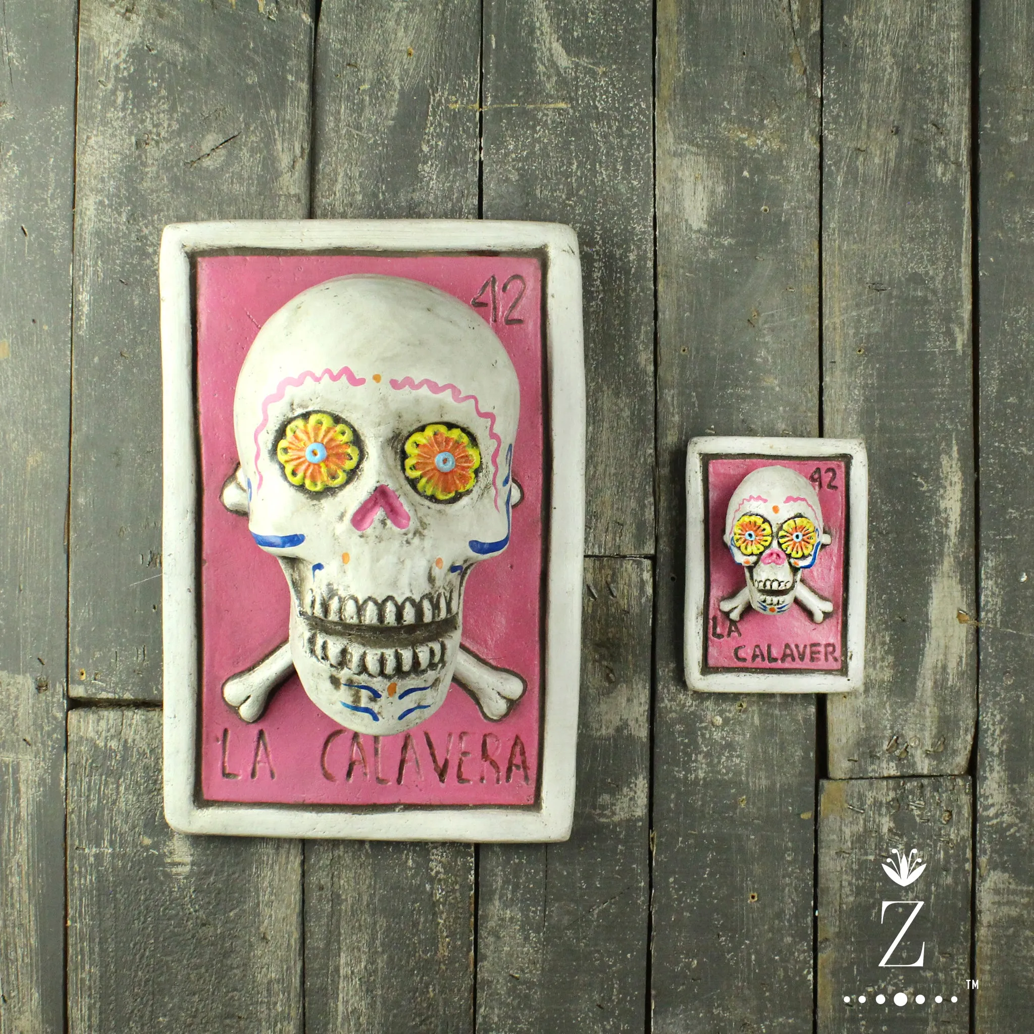 Loteria Card Wall Art, La Calavera #42