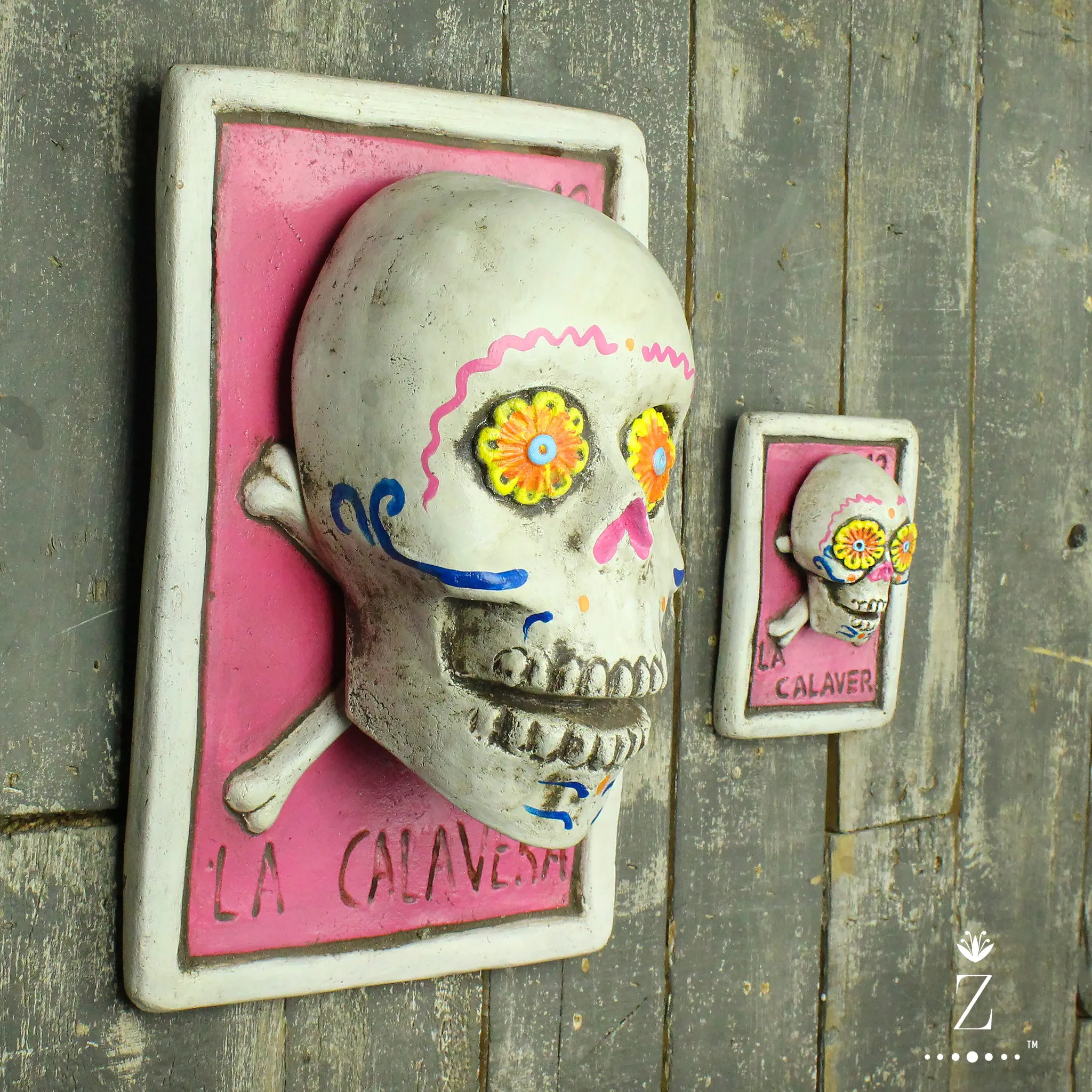 Loteria Card Wall Art, La Calavera #42