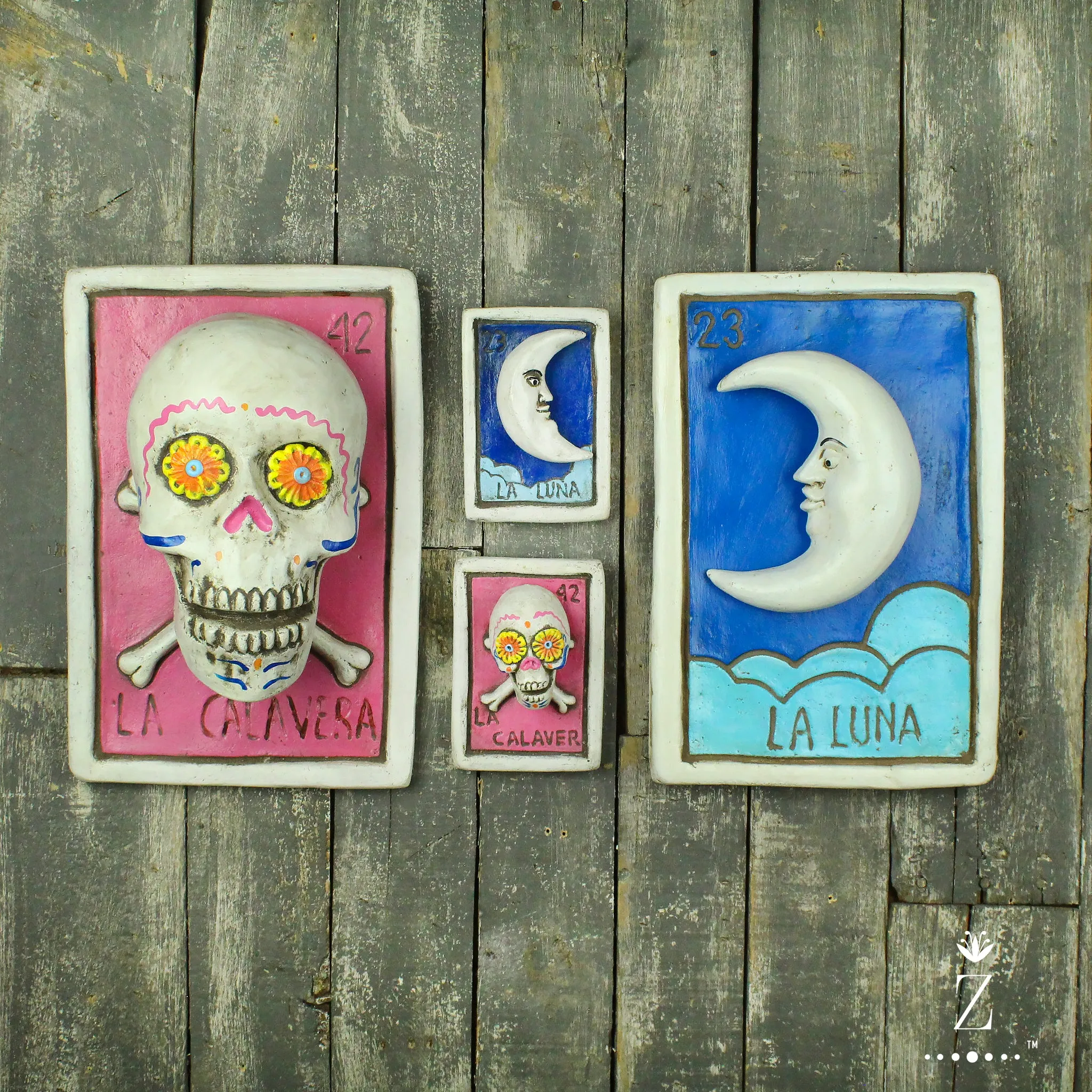 Loteria Card Wall Art, La Calavera #42