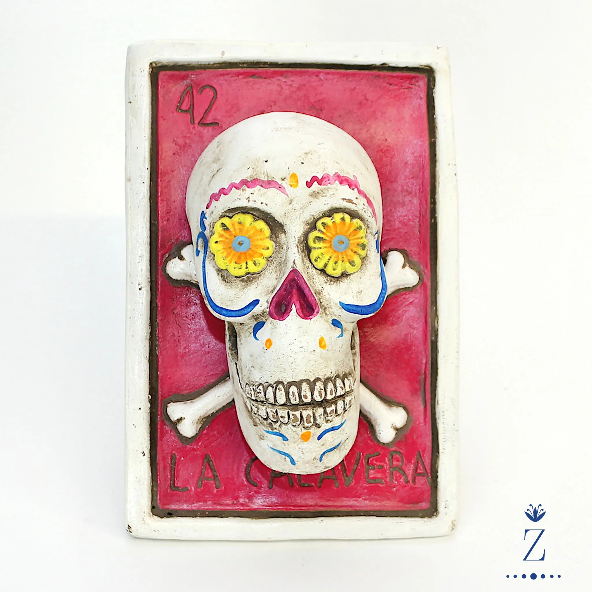 Loteria Card Wall Art, La Calavera #42