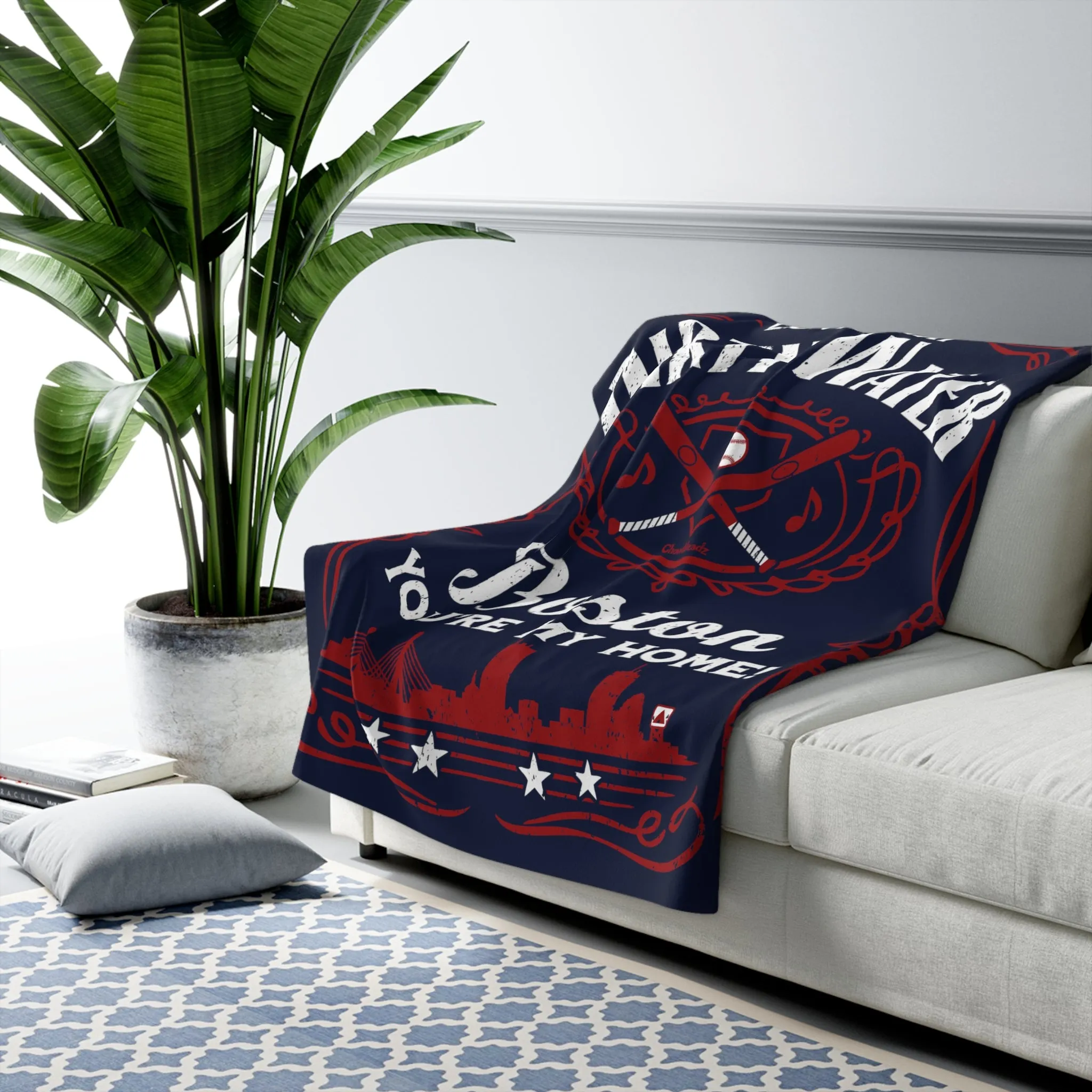 Love That Dirty Water Sherpa Fleece Blanket