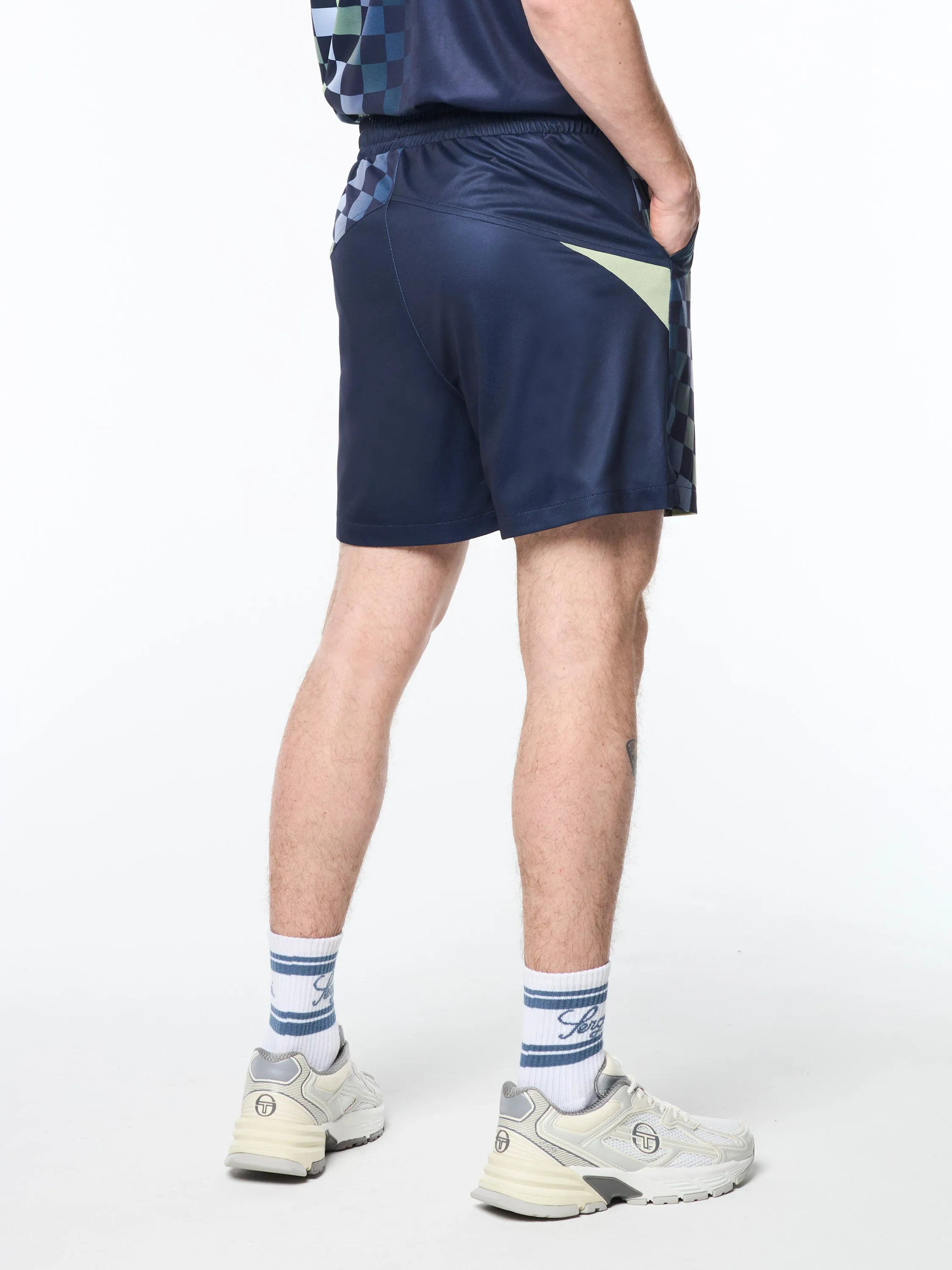 Luca Piqué Printed Short- Eclipse