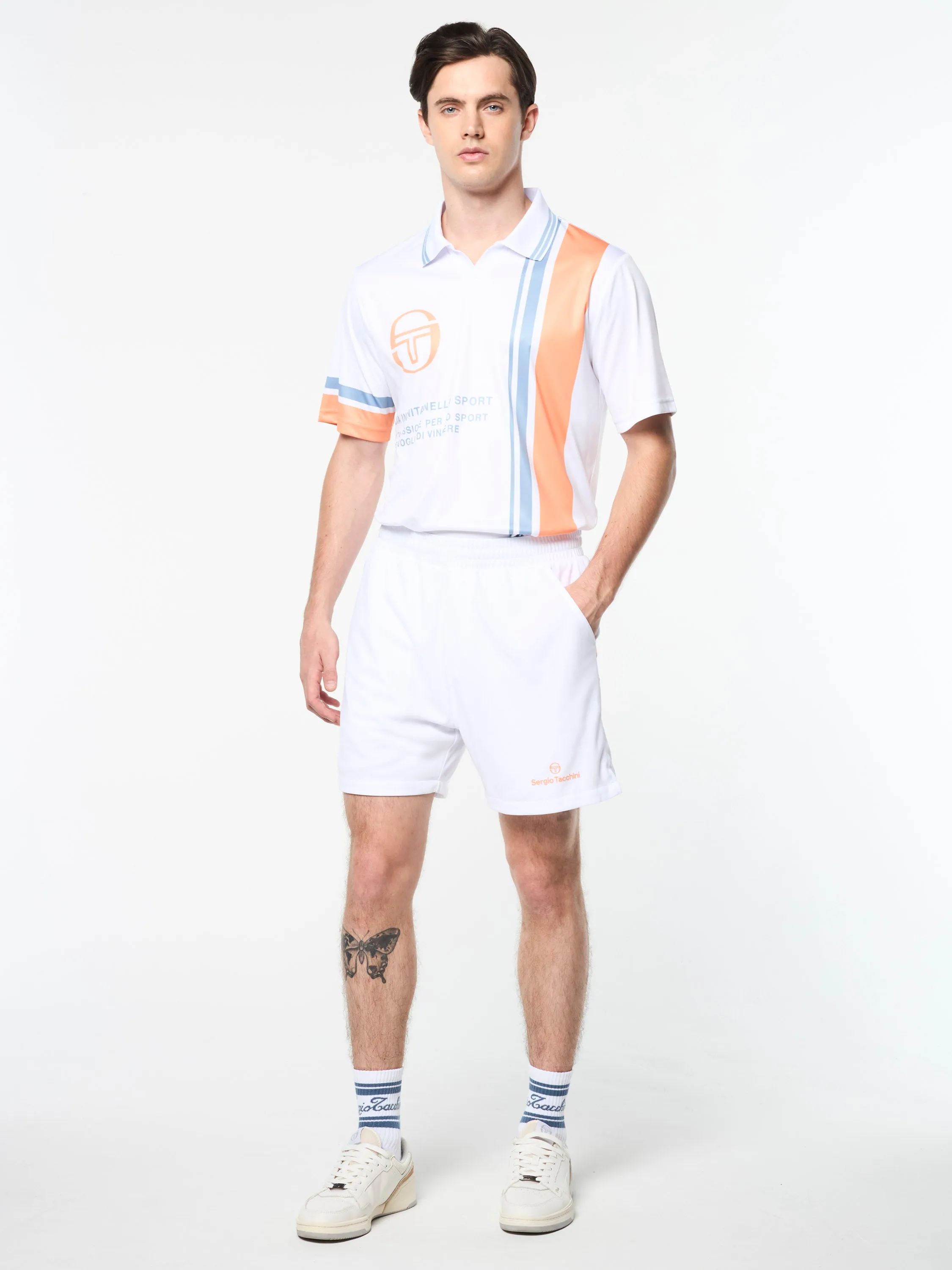Luca Piqué Short- Brilliant White