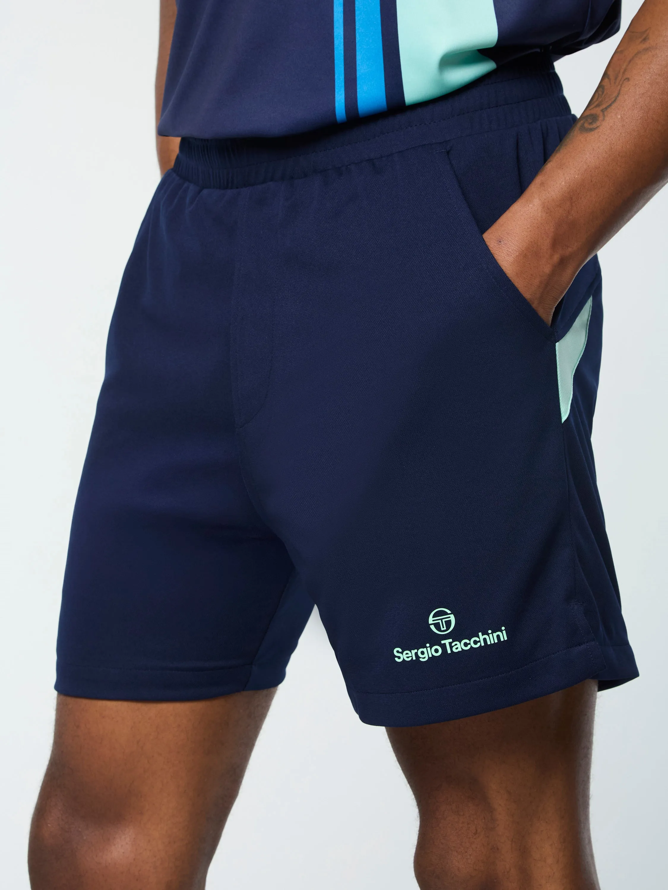 Luca Piqué Short- Maritime Blue