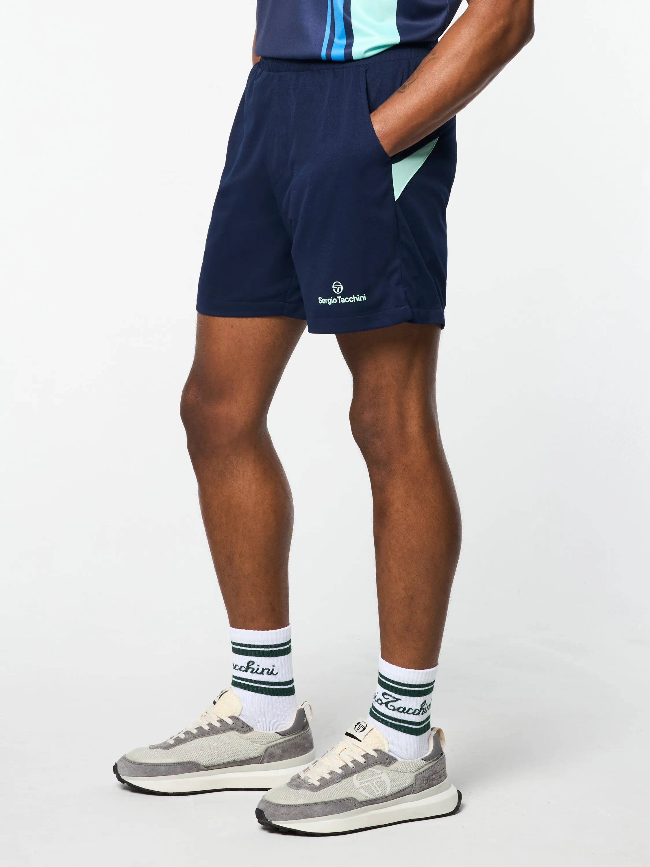 Luca Piqué Short- Maritime Blue