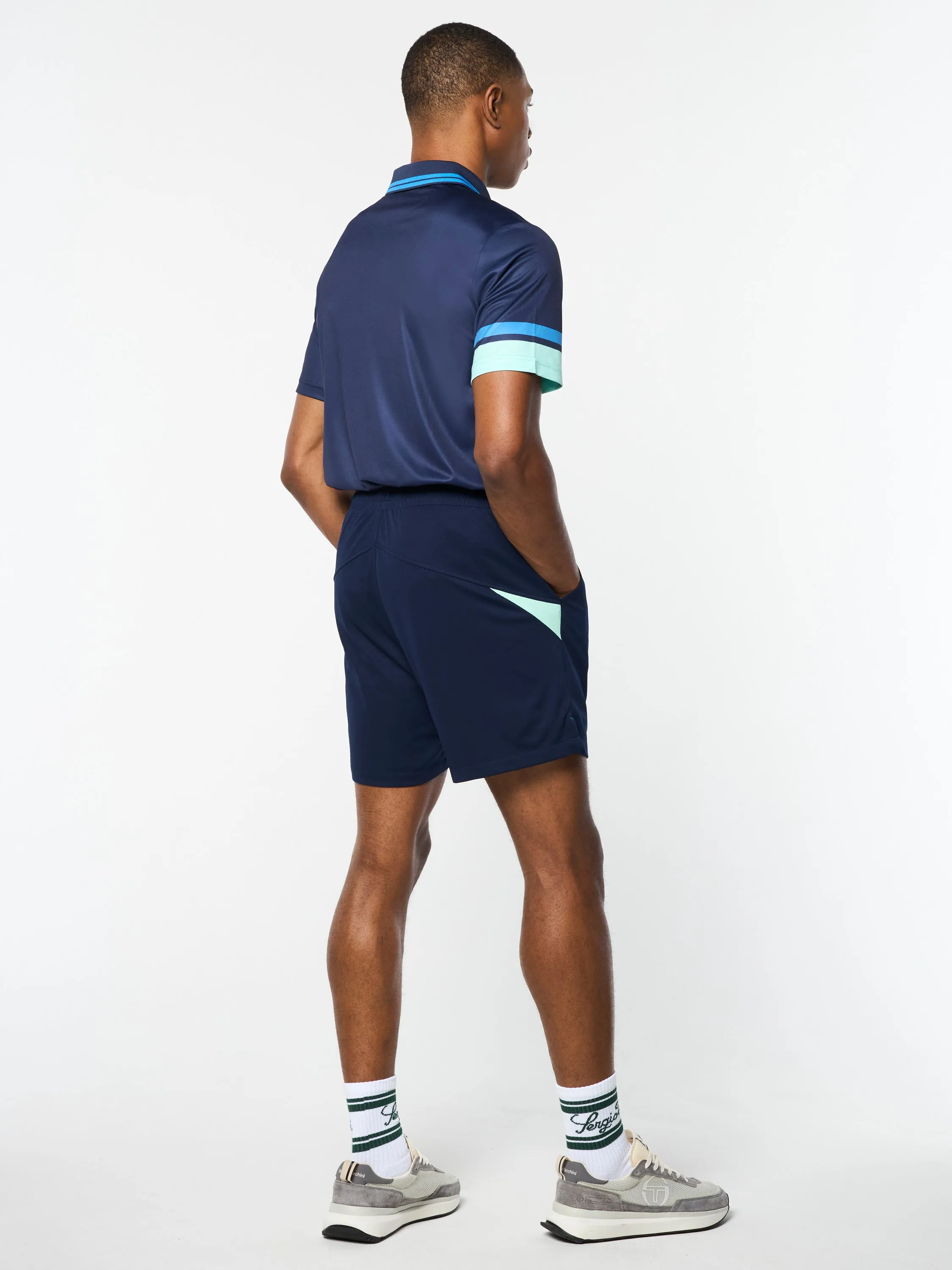 Luca Piqué Short- Maritime Blue