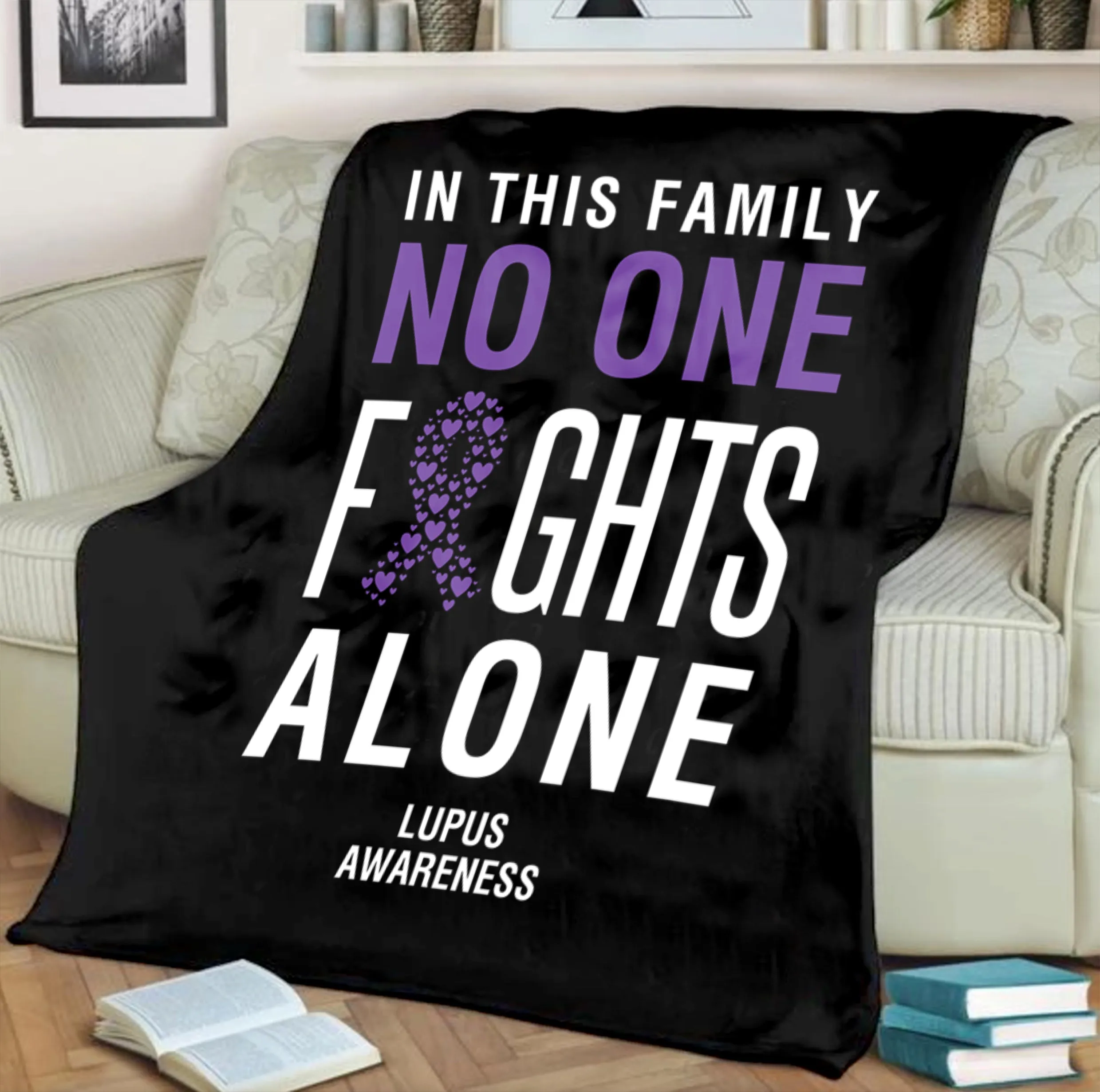 Lupus Awareness Blanket