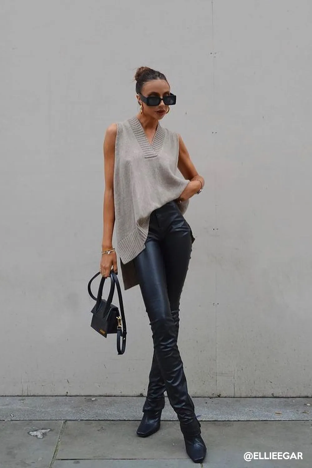 Lyla Oversized Knit Vest