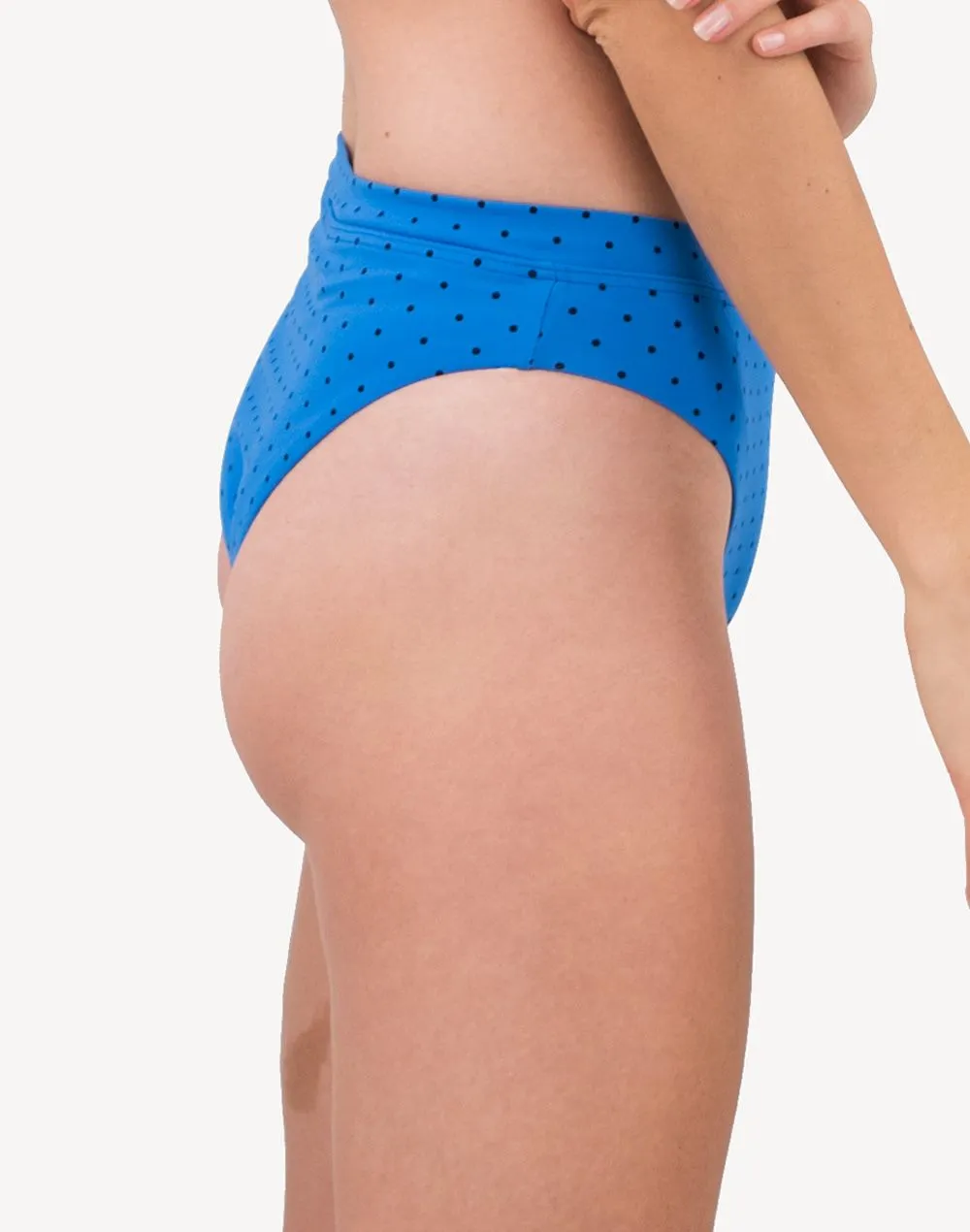 Mai Tai High Waist Retro Bikini Bottom