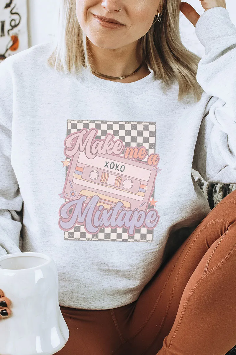 Make Me A Mixtape Unisex NuBlend Crew Sweatshirt