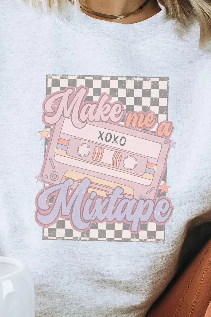 Make Me A Mixtape Unisex NuBlend Crew Sweatshirt