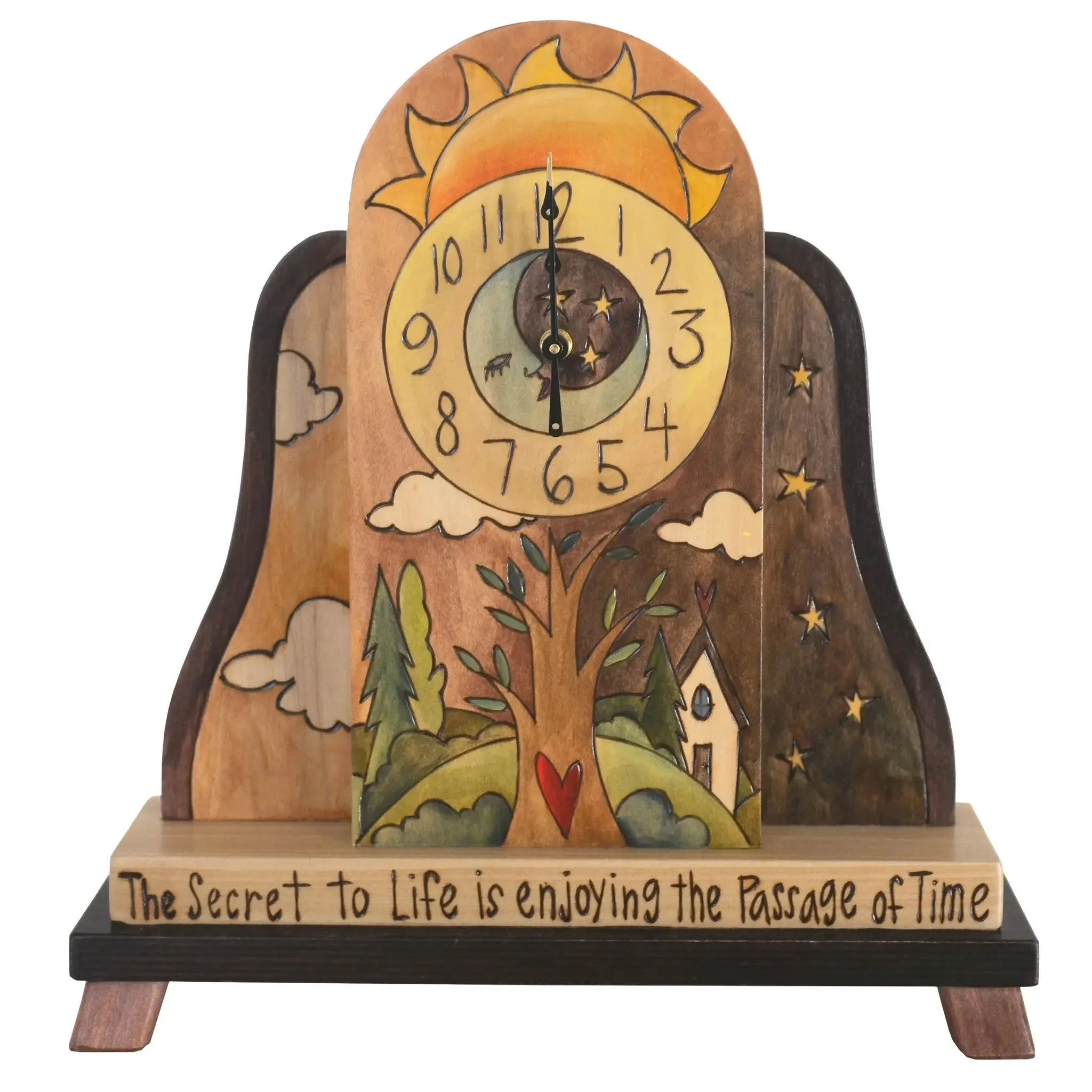 Mantel Clock by Sticks CLK010, D76184