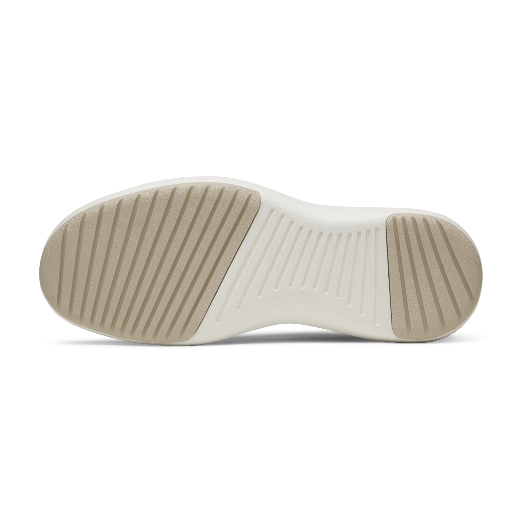 Men's Wool Runner-up Mizzles - Stony Cream (Natural White Sole)