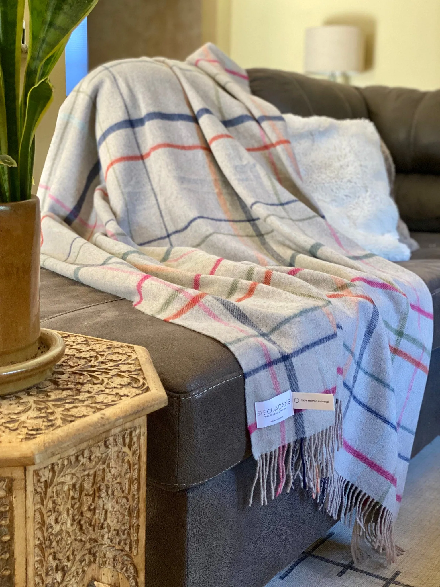 Merino Wool Blanket - Aisling Birch