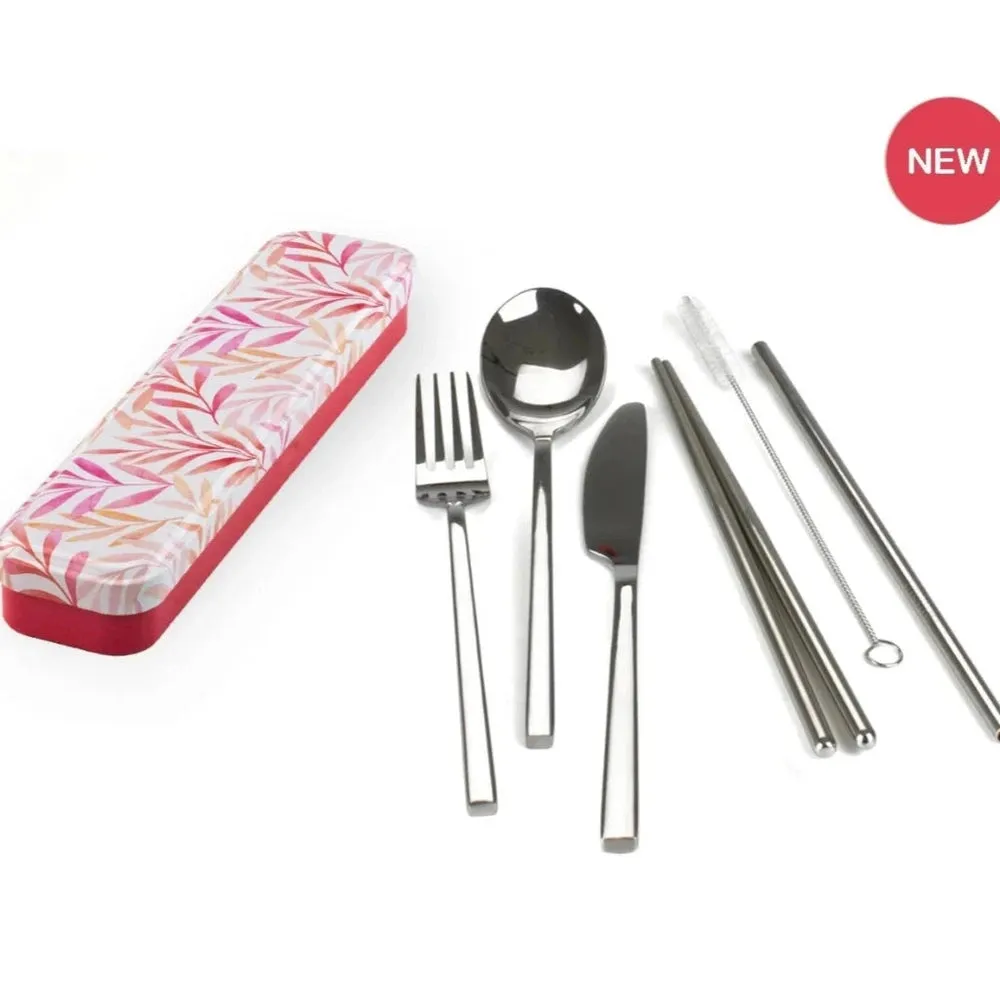 Metal Carry Your Cutlery Set by Retro Kitchen