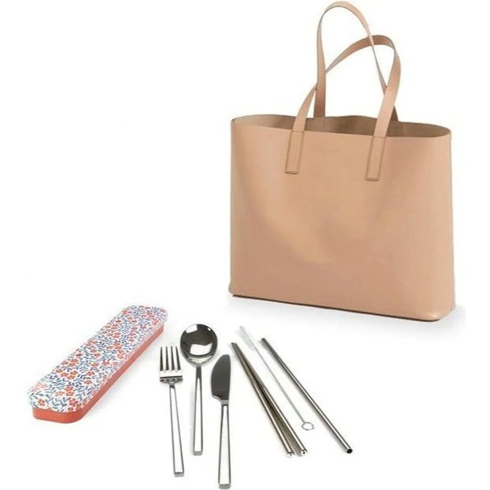 Metal Carry Your Cutlery Set by Retro Kitchen