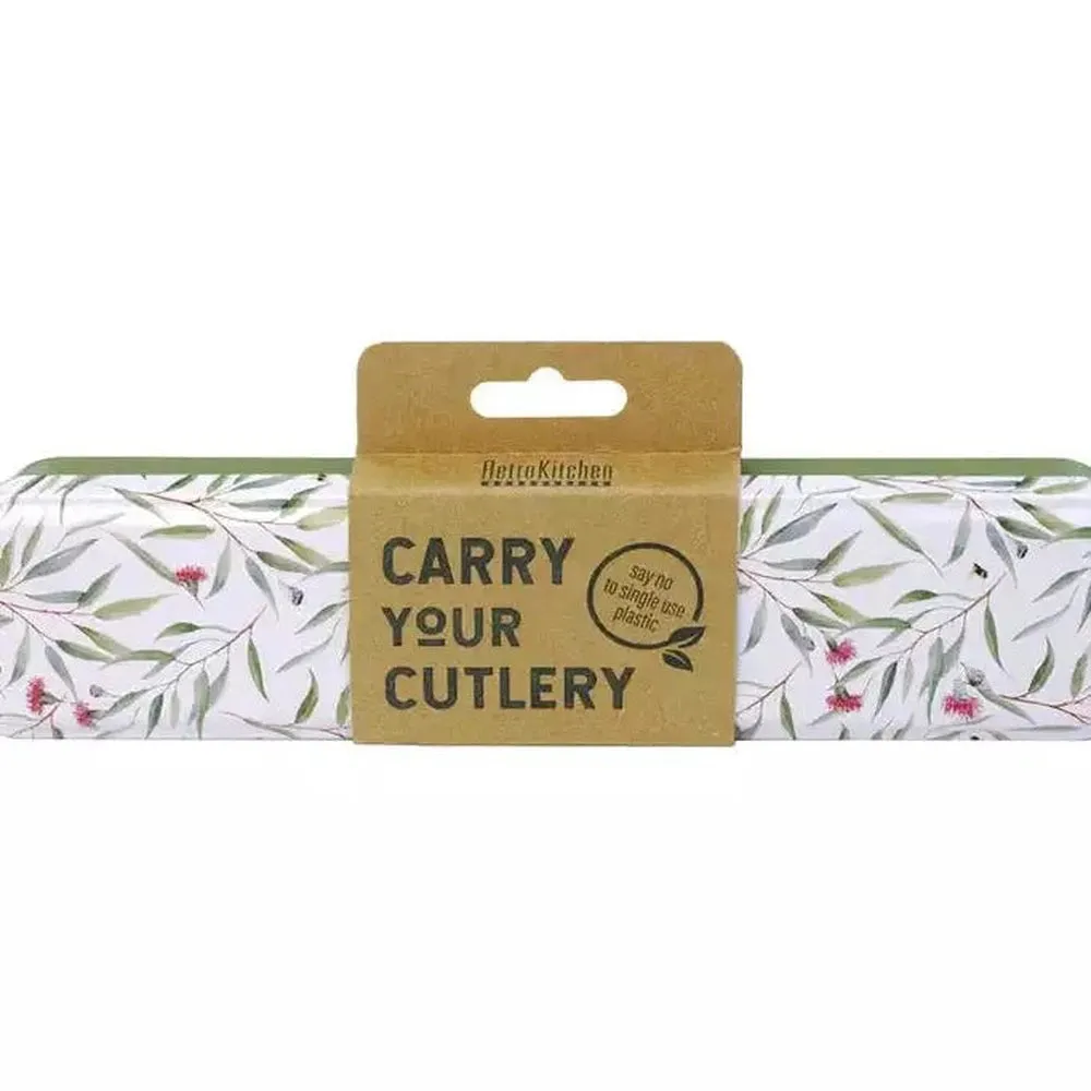 Metal Carry Your Cutlery Set by Retro Kitchen