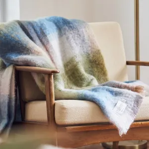 Mohair & Wool Throw Blanket - Cara Rowan