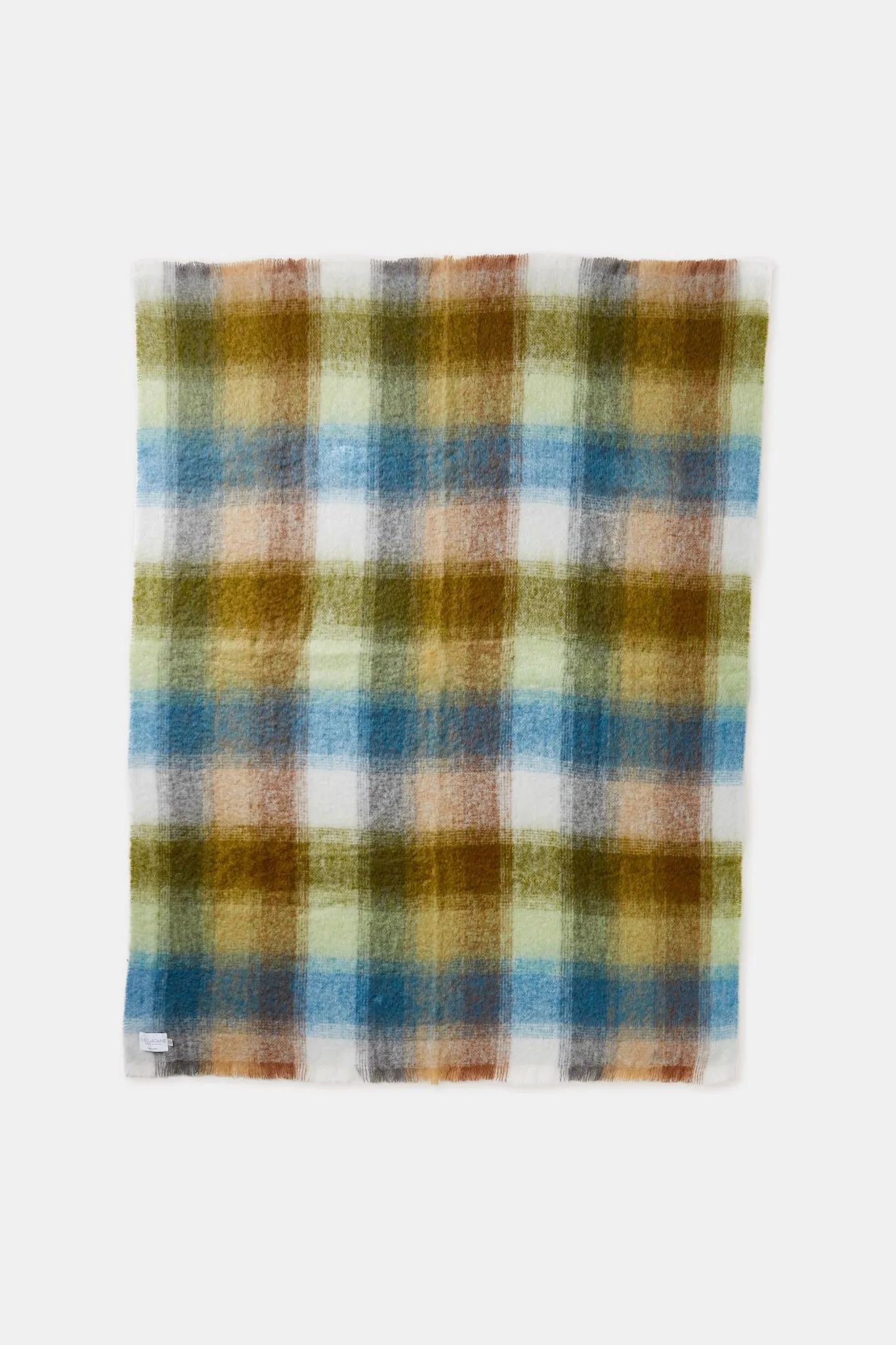 Mohair & Wool Throw Blanket - Cara Rowan