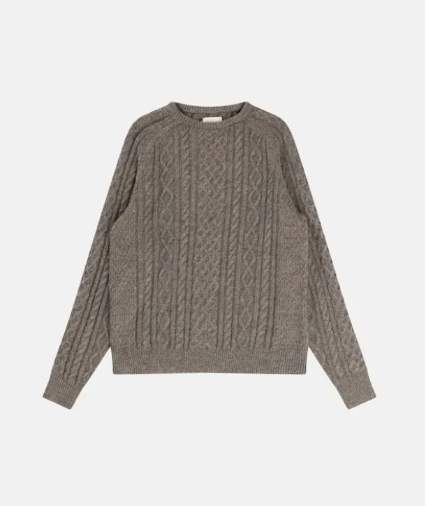 Mohair Fishermans Knit Sweater
