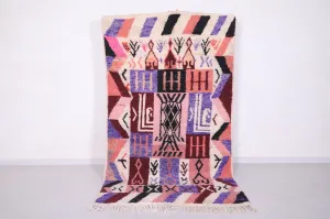 Moroccan Rug 4.7 x 8.3 Feet - Geometric Design