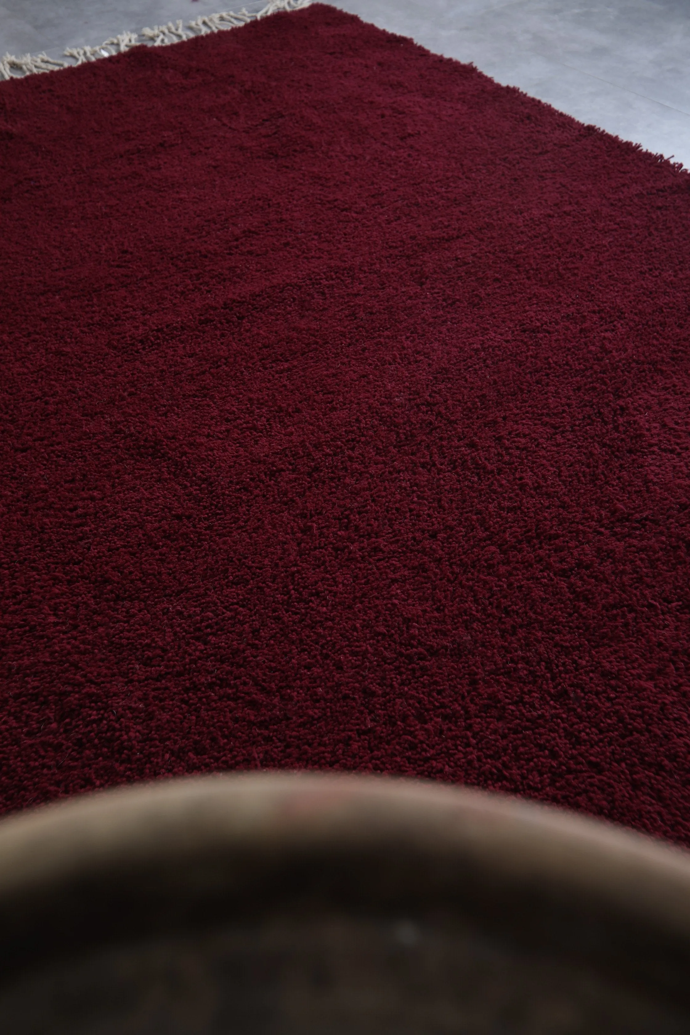 Moroccan rug burgundy - Handmade Custom rug