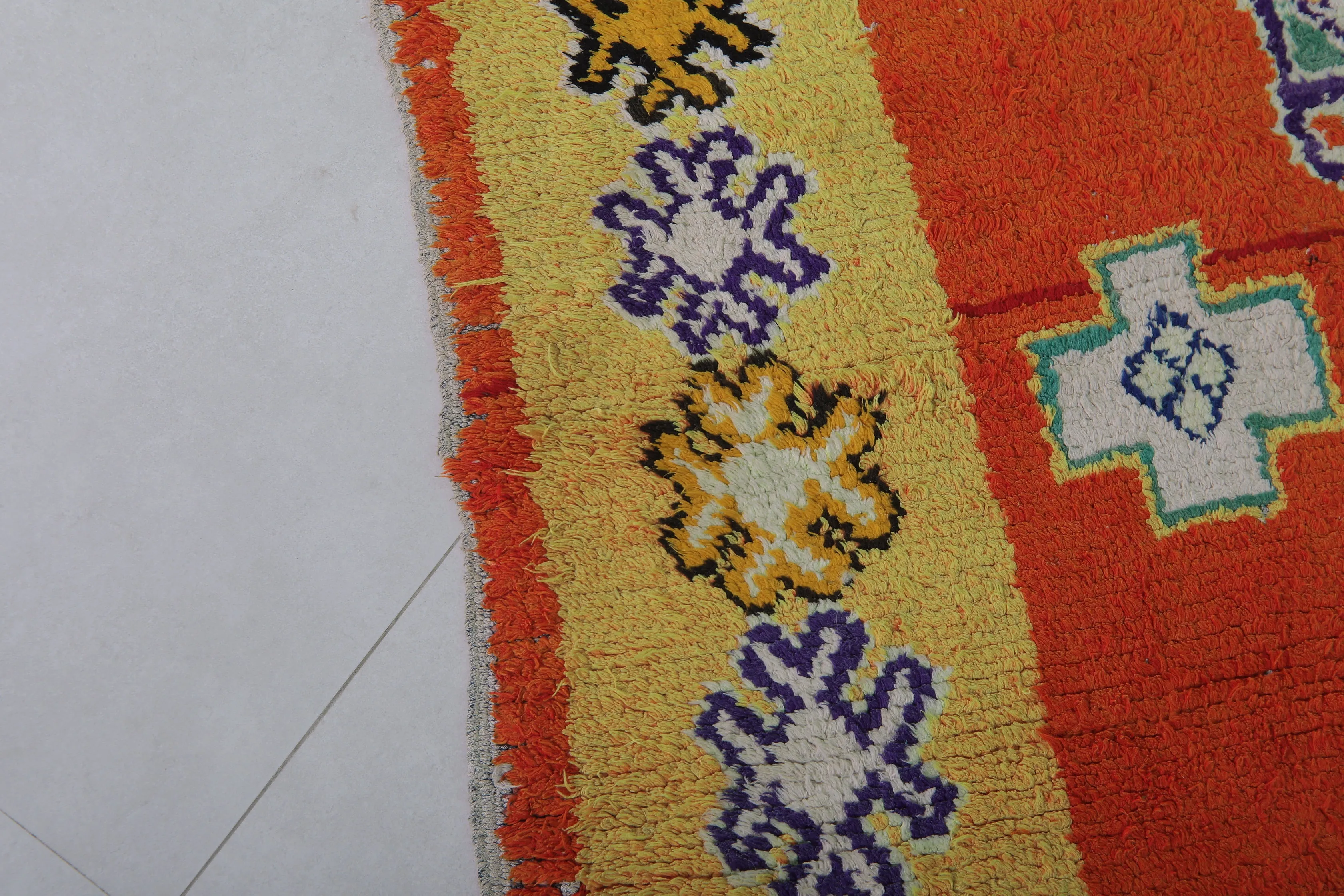 Moroccan Rug - Handwoven 4.8ft x 8.7ft | Vibrant Multicolor Design